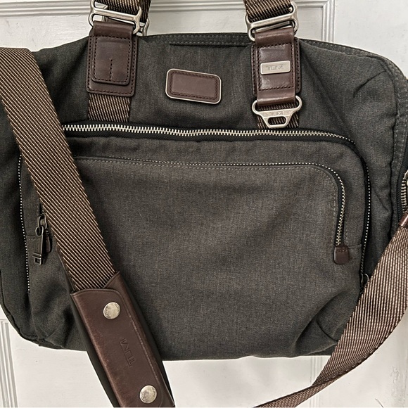 Tumi Messenger Bag.